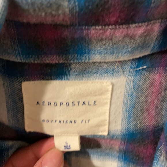 Flannel Aeropostale size L - Picture 2 of 3